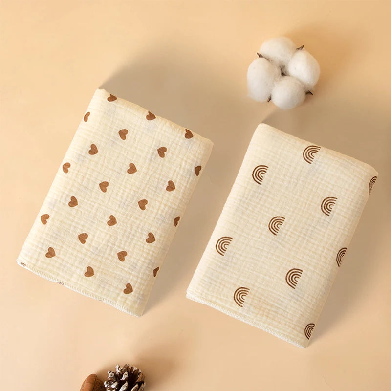 Gauze Baby Swaddle Blanket – Soft, Breathable, and Gentle on Newborn Skin