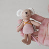 Mini Mouse Plush Doll – Soft Hand Puppet Toy for Kids