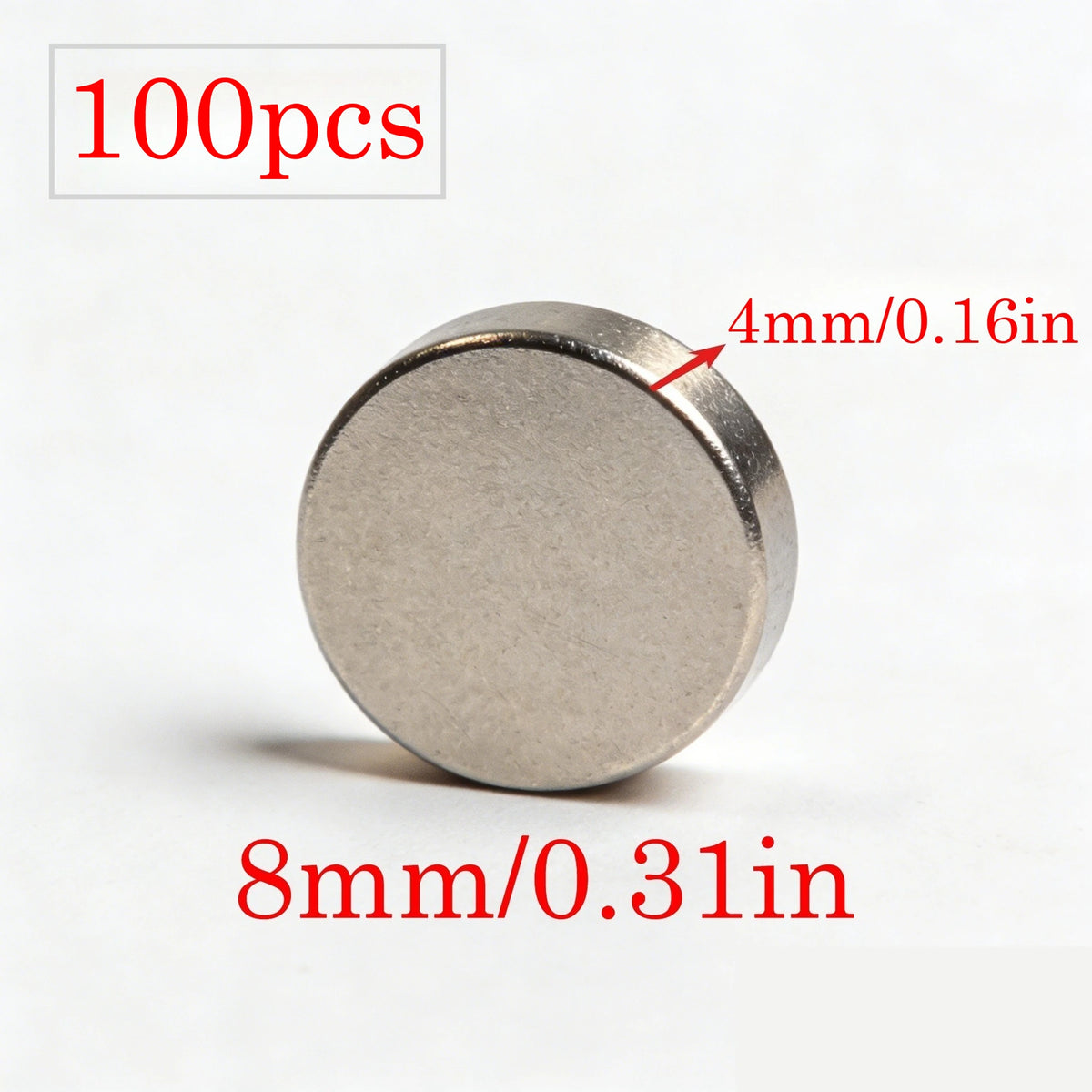 Round Magnetic Discs for Crafts, Office, and Home Organization
