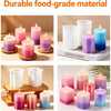 Reusable Silicone Mold Set for Candles and Crafts