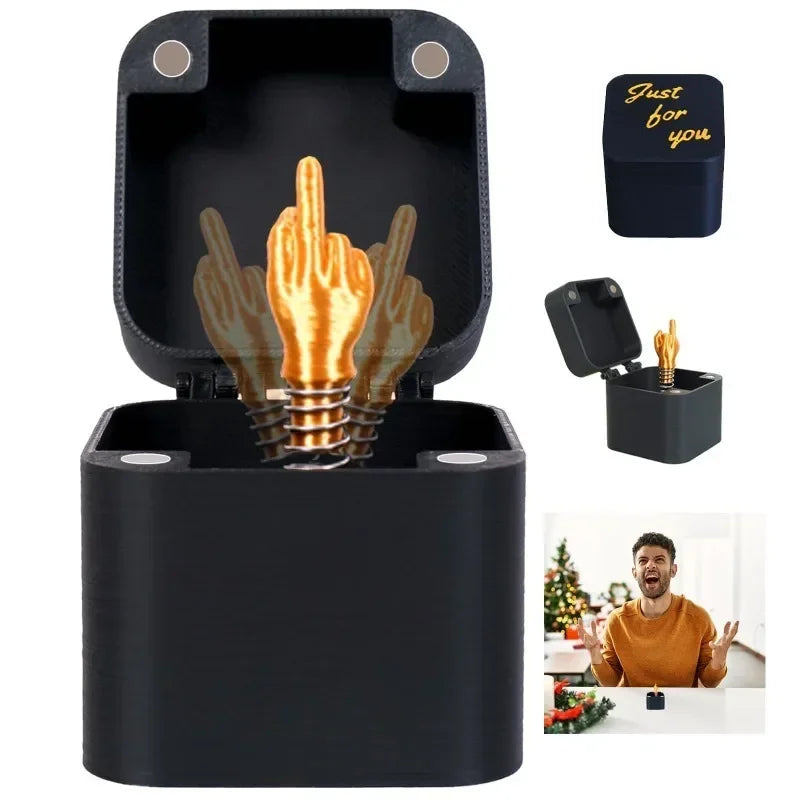 Pop-Up Middle Finger Gag Gift Box