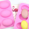 6-Cavity Silicone Soap Mold for DIY Crafts & Baking