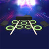 Foldable Silicone Electronic Drum Pad with Drumsticks and Sustain Pedals