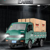 Remote Control Stunt Truck with LED Lights and Spray Effect