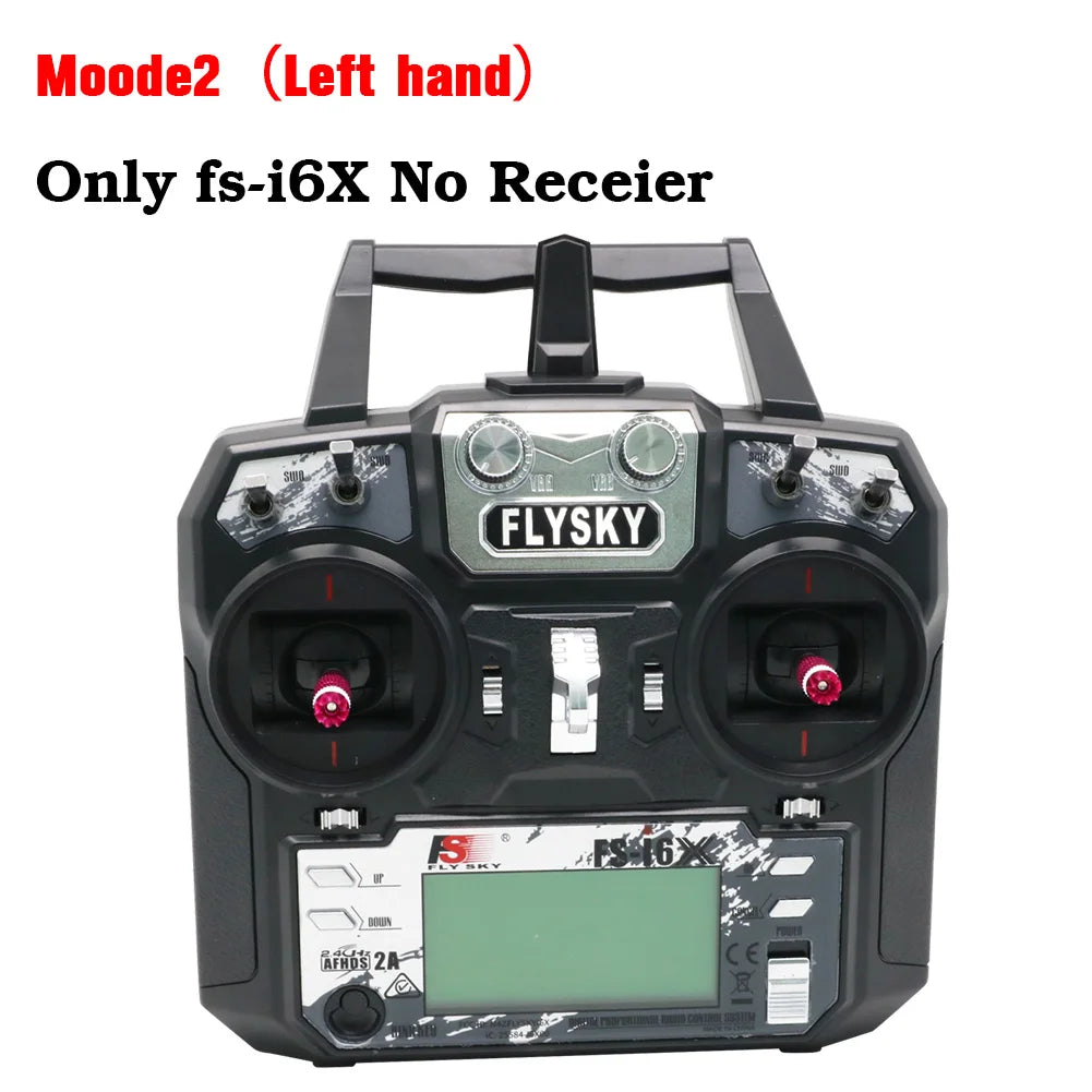 FlySky FS-i6X 10-Channel 2.4GHz RC Transmitter with Receiver