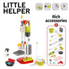 Kids' Pretend Play Cleaning Set with Vacuum & Dustpan