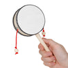 Wooden Hand-Cranked Rattle Drum for Early Music Education