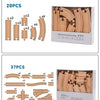 Wooden Train Track Expansion Set – Compatible with All Major Brands