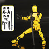 3D Articulated Action Figure Building Toy