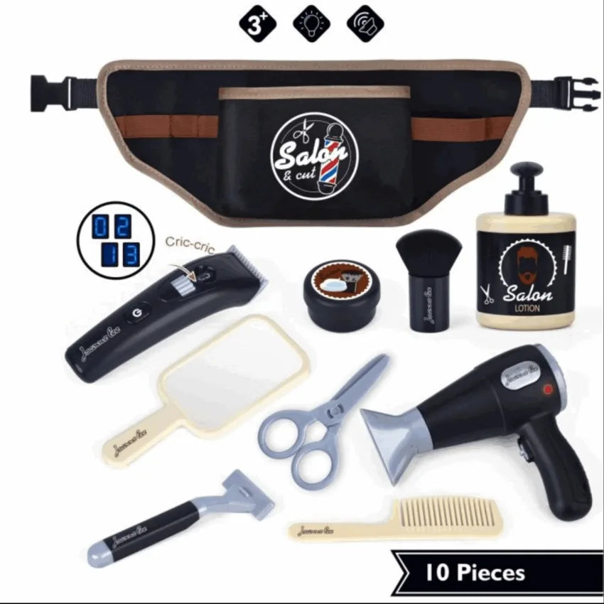 Kids Hair Styling Salon Pretend Play Set