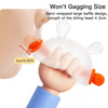 Bunny Silicone Teething Toy with Hidden Handle