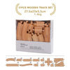 Wooden Train Track Expansion Set – Compatible with All Major Brands