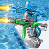 Electric Water Gun with Long-Range Shooting and Light Effects
