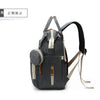 Large Waterproof Diaper Bag Backpack with Insulated Bottle Pocket