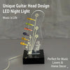 Illuminated Acrylic Guitar Pick Display Stand