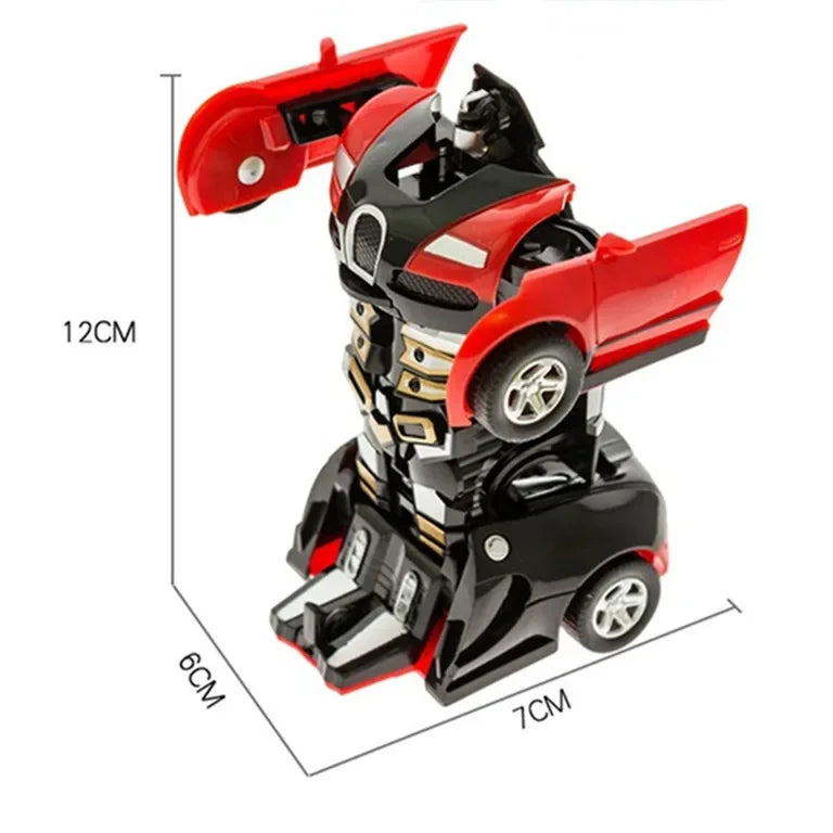 2-in-1 Transforming Robot Car Toy