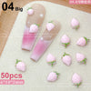 Fruit & Floral Resin Nail Art Decorations