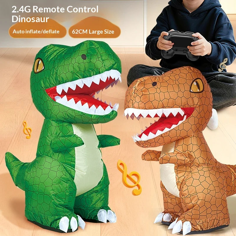Remote Control Walking Dinosaur Toy with Light and Sound