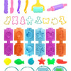 Kids Play Dough Tool Kit with Animal & Ocean Molds