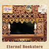 Eternal Bookstore DIY Book Nook Kit with LED Lighting