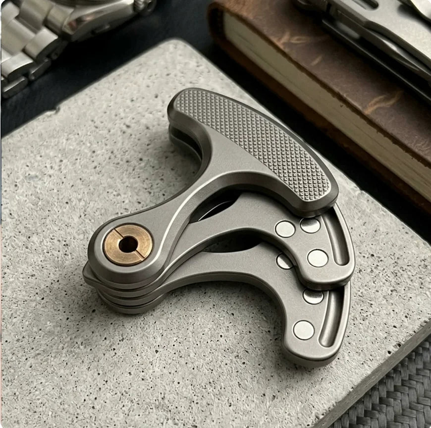 Zinc Alloy Magnetic Fidget Slider with Tactile Clicks