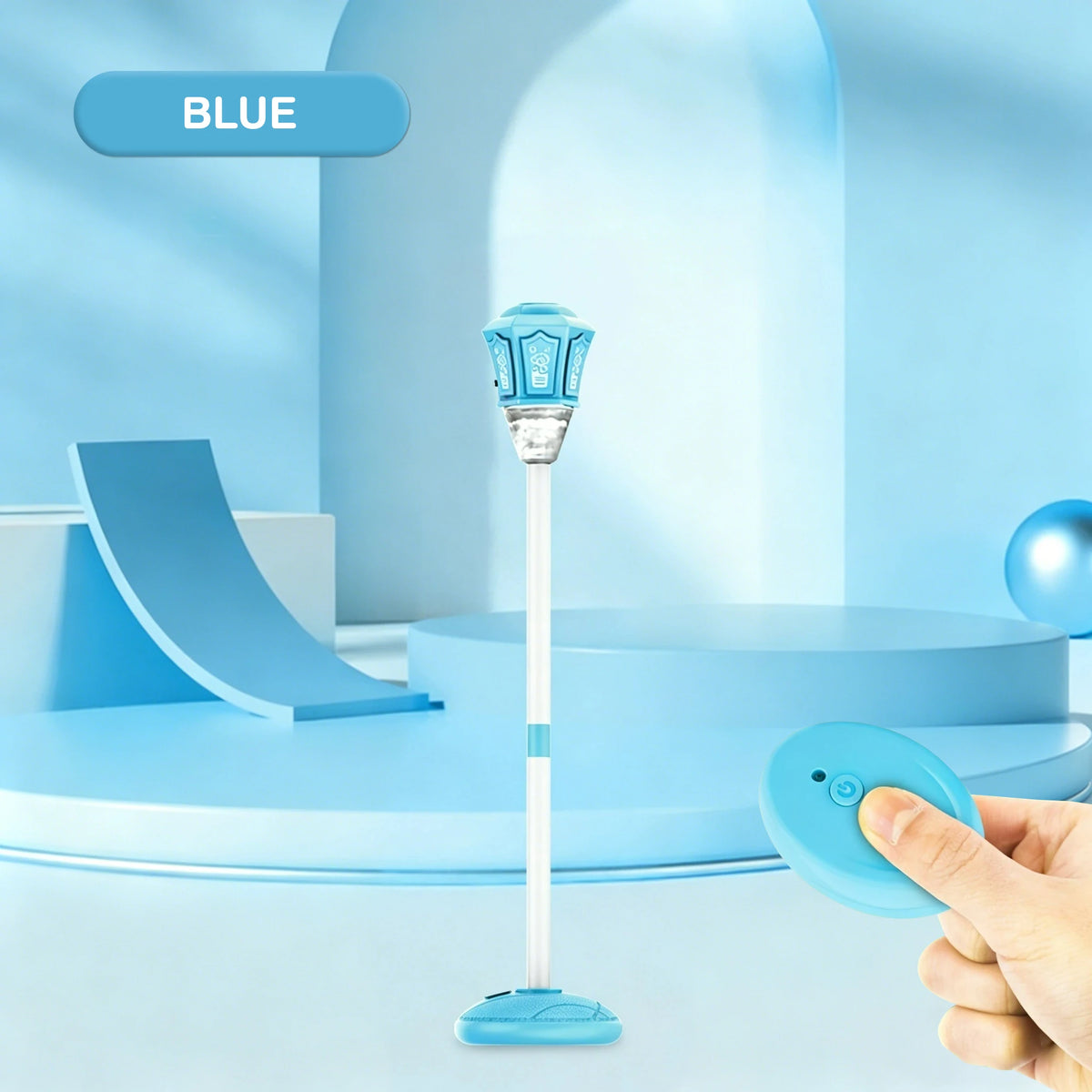 Automatic Street Lamp Bubble Machine for Kids
