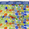 Colorful Glass Marbles Set of 10 for Games, Crafts, and Decor
