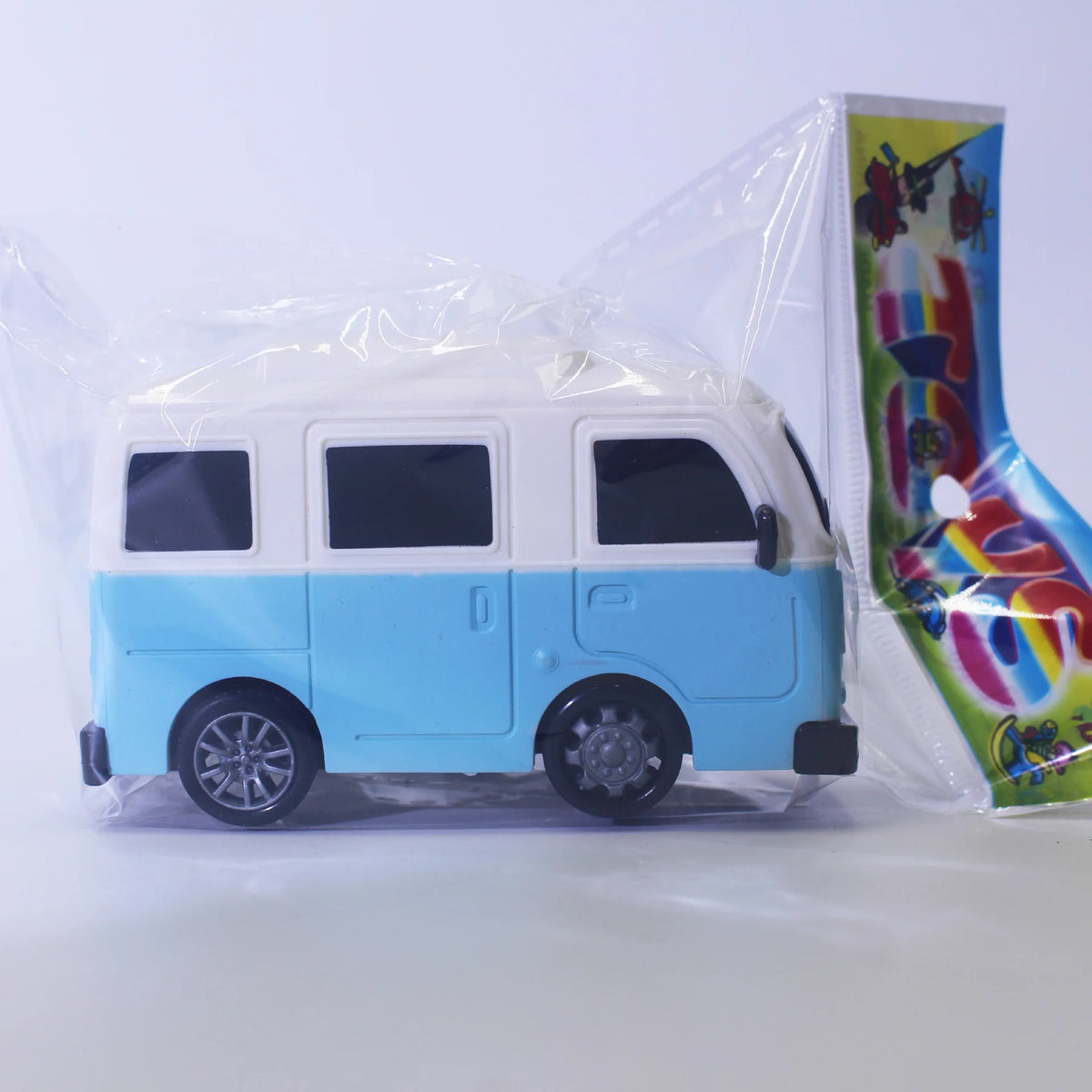 Pull-Back Mini Bus Toy with Openable Doors