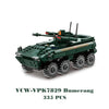 Military Hummer Tank Building Blocks Set