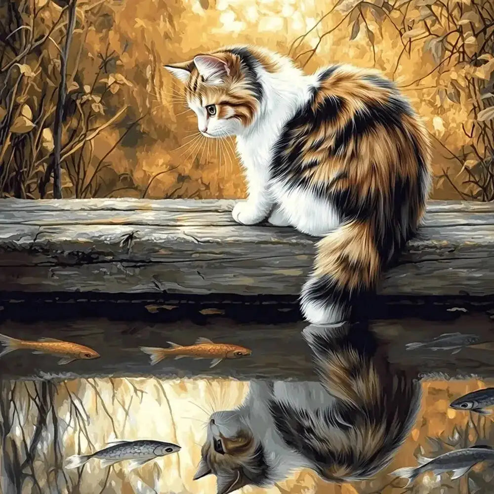 5D Diamond Painting Kit – Animal Portrait Series