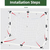 Foldable Soccer Goal Set with Ball and Pump