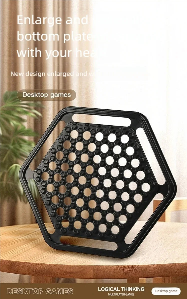 Push Chess Strategy Board Game for Family Fun