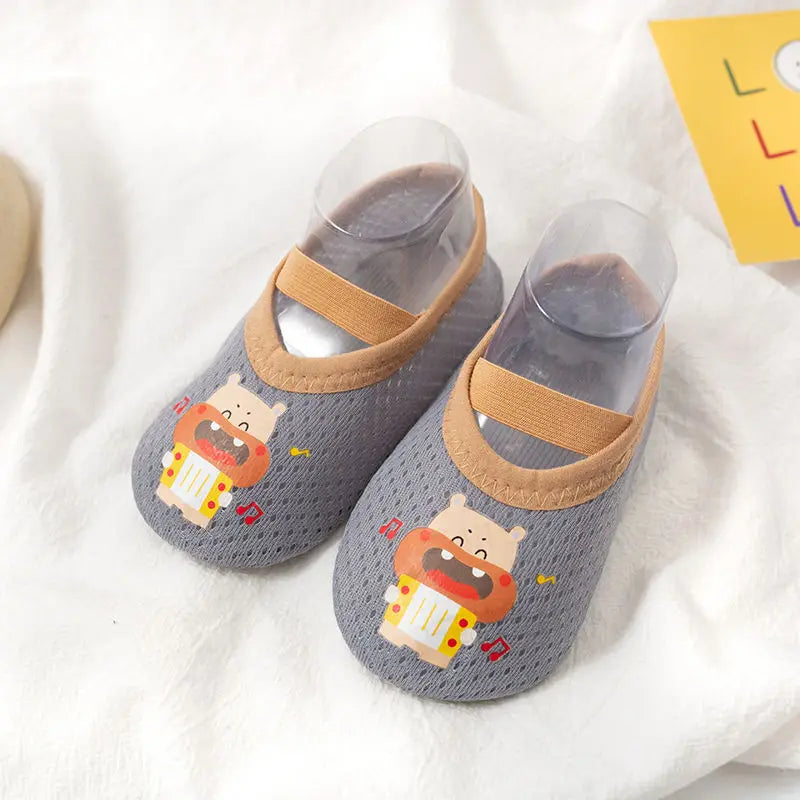 Animal Print Non-Slip Baby First Walker Shoes