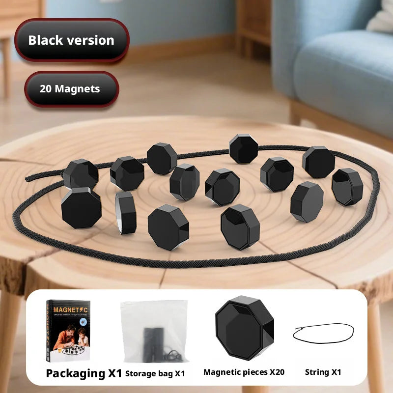 Magnetic Stone Strategy Board Game for Family Game Night