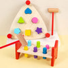 Pounding Bench Hammering Toy with Color Sorting