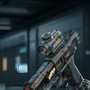 Electric Water Gun with Recoil and LED Flame Effects