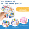 Portable 10-Compartment Pill Organizer with 175 Labels