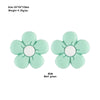 Colorful Silicone Flower Beads for Jewelry Making