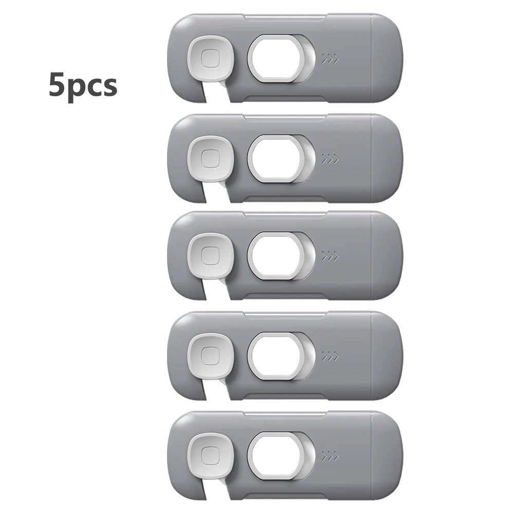 Child Safety Cabinet Locks with Strong Adhesive for Drawers, Fridges, and More