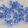 Faceted Crystal Glass Rondelle Beads for Jewelry Making