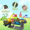 Magnetic Road Building Blocks Set with Race Track