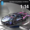 1,314-Piece Mechanical Supercar Building Kit