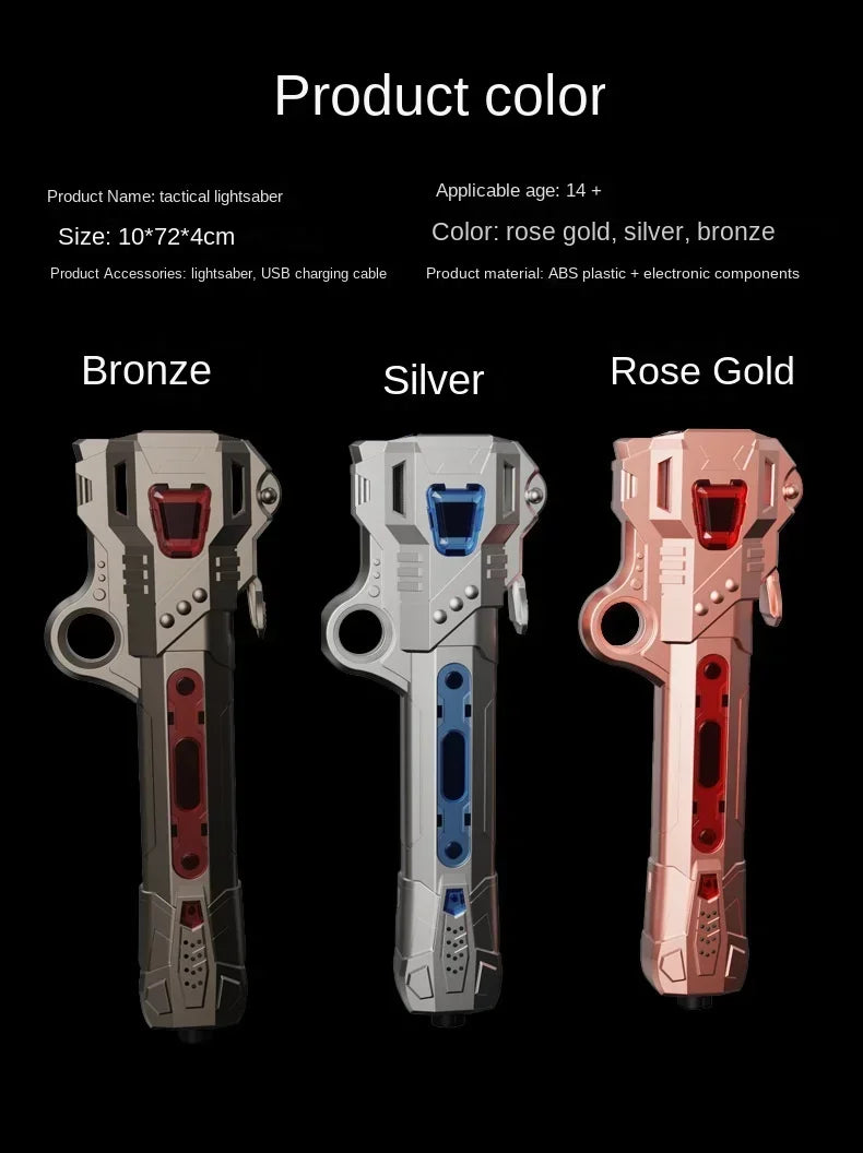Telescopic Glow Sword with Music & Rotating Lights