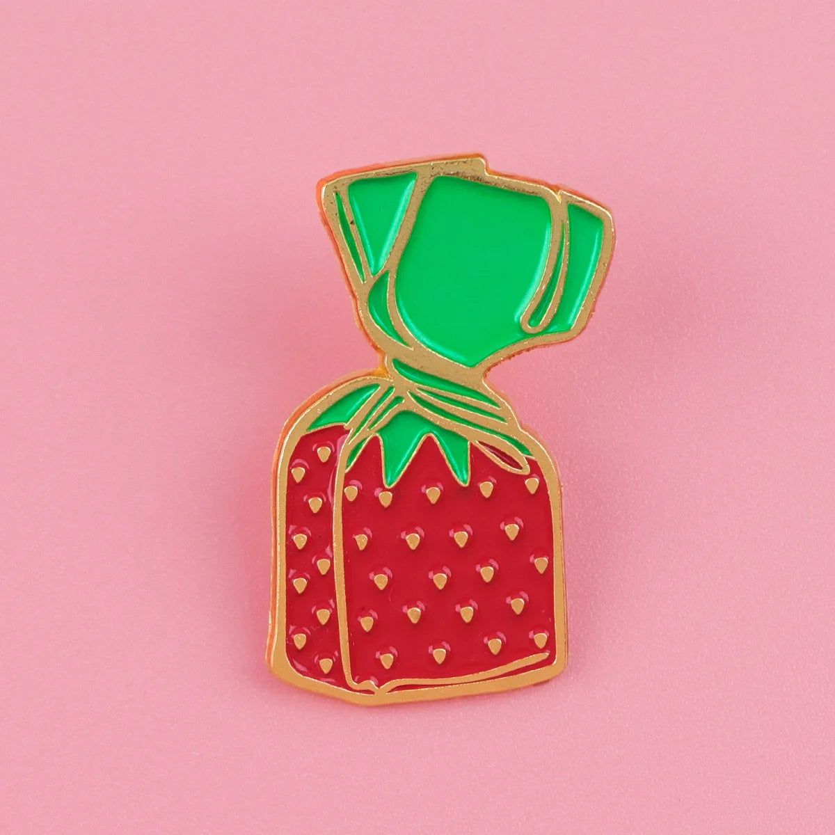 Strawberry Enamel Pin Brooch for Bags and Jackets