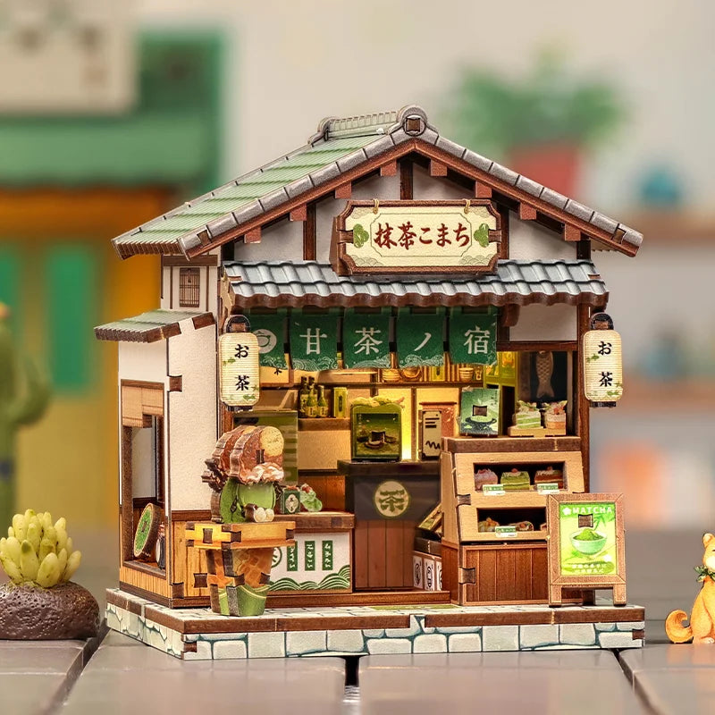 Japanese Mini Store Book Nook DIY Kit