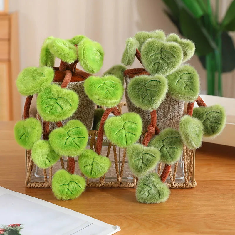 Lifelike Pothos Plush Plant – Soft Home Decor Accent