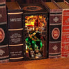 DIY Book Nook Kit – Magic House Wooden 3D Puzzle Bookshelf Insert