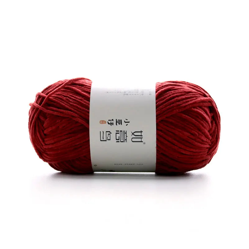 Soft Chenille Yarn for Crochet and Knitting