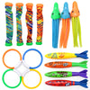 Kids Swimming Pool Diving Toys Set with Pirate Theme