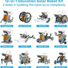 Solar-Powered 13-in-1 STEM Robot Building Kit for Kids 8+